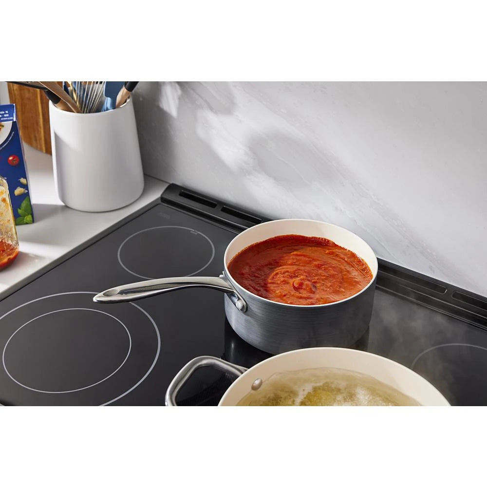 MAYTAG  30-Inch Wide Slide-In Electric Range With Air Fry - 6.4 Cu. Ft. - Fingerprint Resistant Stainless Steel (MES8800PZ)