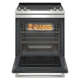MAYTAG 30-Inch Wide Slide-In Electric Range With Air Fry - 6.4 Cu. Ft. - Fingerprint Resistant Stainless Steel (MES8800PZ)