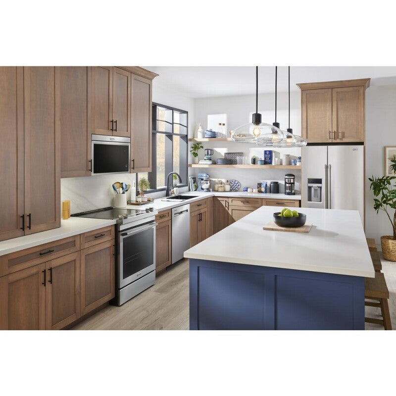 MAYTAG 30-Inch Wide Slide-In Electric Range With Air Fry - 6.4 Cu. Ft. - Fingerprint Resistant Stainless Steel (MES8800PZ)