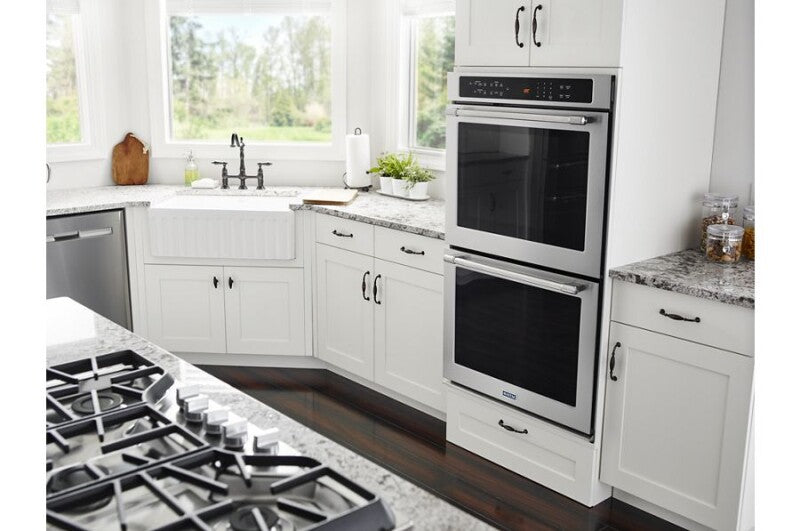 Maytag 36-inch Wide Gas Cooktop with DuraGuard Protective Finish - Stainless Steel (MGC9536DS)