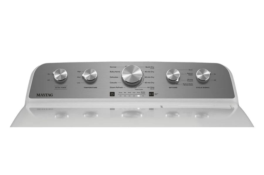 Maytag  Top Load Gas Dryer with Steam-Enhanced Cycles - 7.0 cu. ft. - White (MGD5430MW)