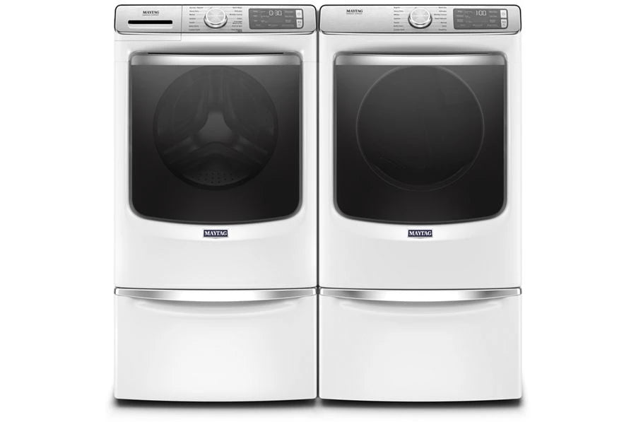 Maytag  Smart Front Load Gas Dryer with Extra Power and Advanced Moisture Sensing Plus - 7.3 cu. ft. - White (MGD8630HW)