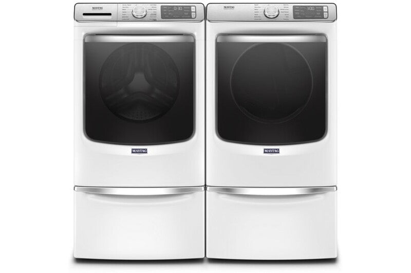 MAYTAG Smart Front Load Gas Dryer with Extra Power and Advanced Moisture Sensing Plus - 7.3 cu. ft. - White (MGD8630HW)