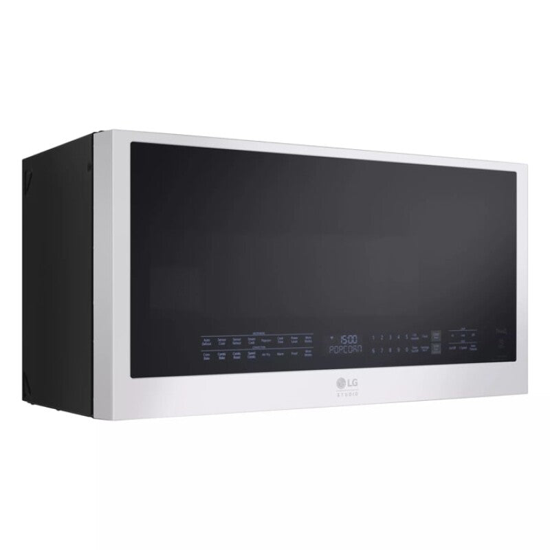 LG Studio LG STUDIO 1.7 cu. ft. Over-the-Range Convection Microwave Oven with Air Fry - Essence White (MHES1738N)