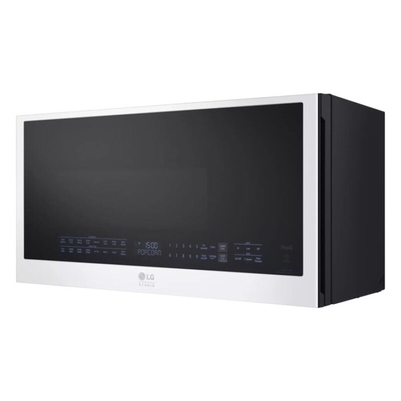 LG Studio LG STUDIO 1.7 cu. ft. Over-the-Range Convection Microwave Oven with Air Fry - Essence White (MHES1738N)