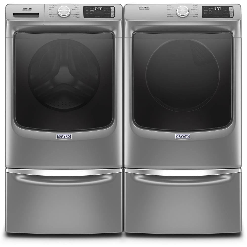 MAYTAG  Front Load Washer with Extra Power and 16-Hr Fresh Hold® option - 4.8 cu. ft. - Metallic Slate (MHW6630HC)