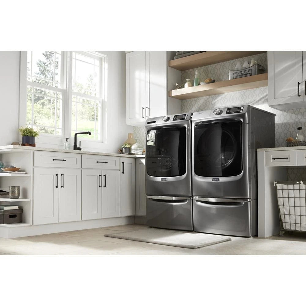 MAYTAG  Front Load Washer with Extra Power and 16-Hr Fresh Hold® option - 4.8 cu. ft. - Metallic Slate (MHW6630HC)