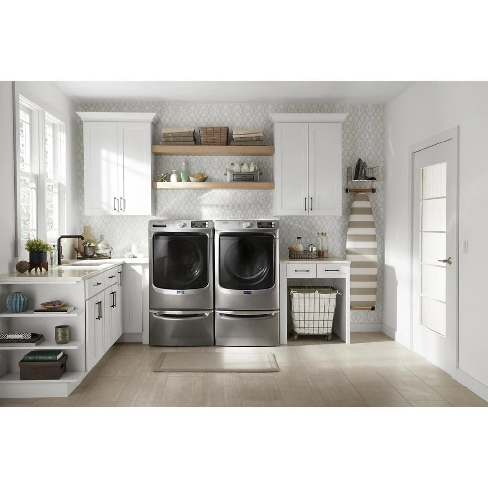 MAYTAG  Front Load Washer with Extra Power and 16-Hr Fresh Hold® option - 4.8 cu. ft. - Metallic Slate (MHW6630HC)