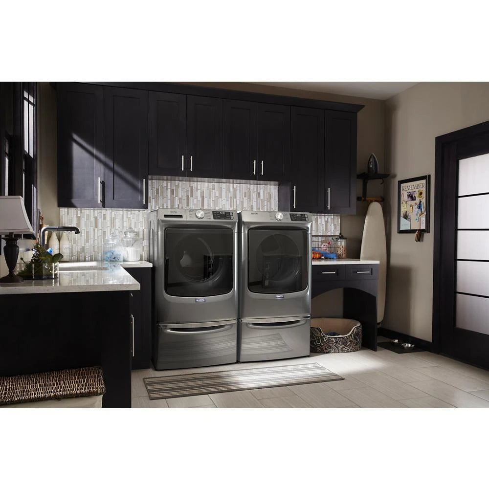 MAYTAG  Front Load Washer with Extra Power and 16-Hr Fresh Hold® option - 4.8 cu. ft. - Metallic Slate (MHW6630HC)