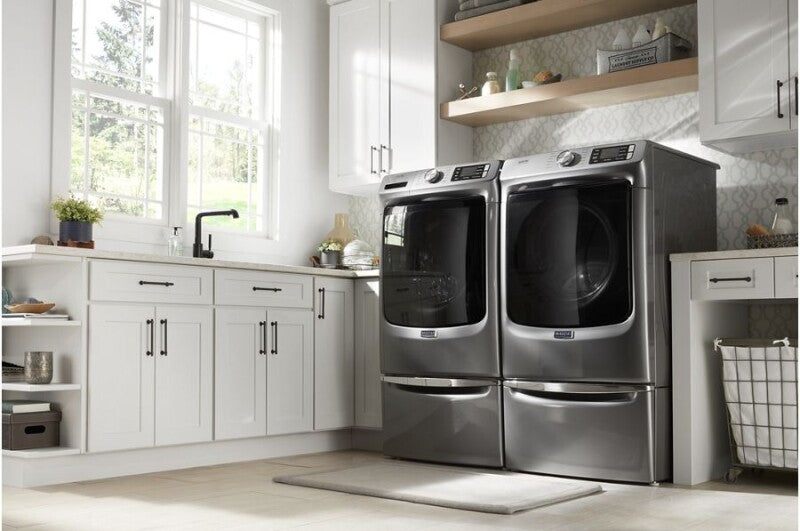 Maytag Front Load Washer with Extra Power and 16-Hr Fresh Hold option - 4.8 cu. ft. - Metallic Slate (MHW6630HC)