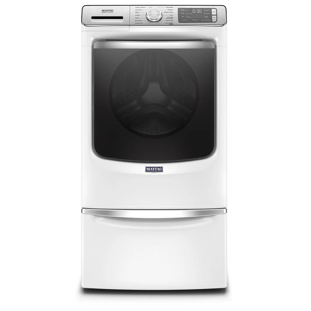 MAYTAG  Smart Front Load Washer with Extra Power and 24-Hr Fresh Hold® option - 5.0 cu. ft. - White (MHW8630HW)