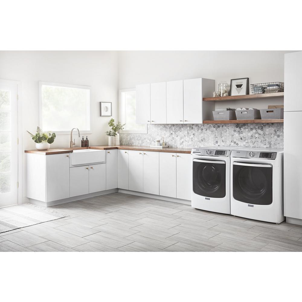 Maytag Smart Front Load Washer with Extra Power and 24-Hr Fresh Hold option - 5.0 cu. ft. - White (MHW8630HW)
