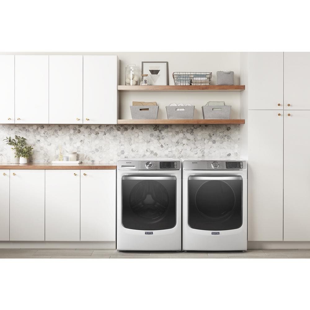 Maytag Smart Front Load Washer with Extra Power and 24-Hr Fresh Hold option - 5.0 cu. ft. - White (MHW8630HW)