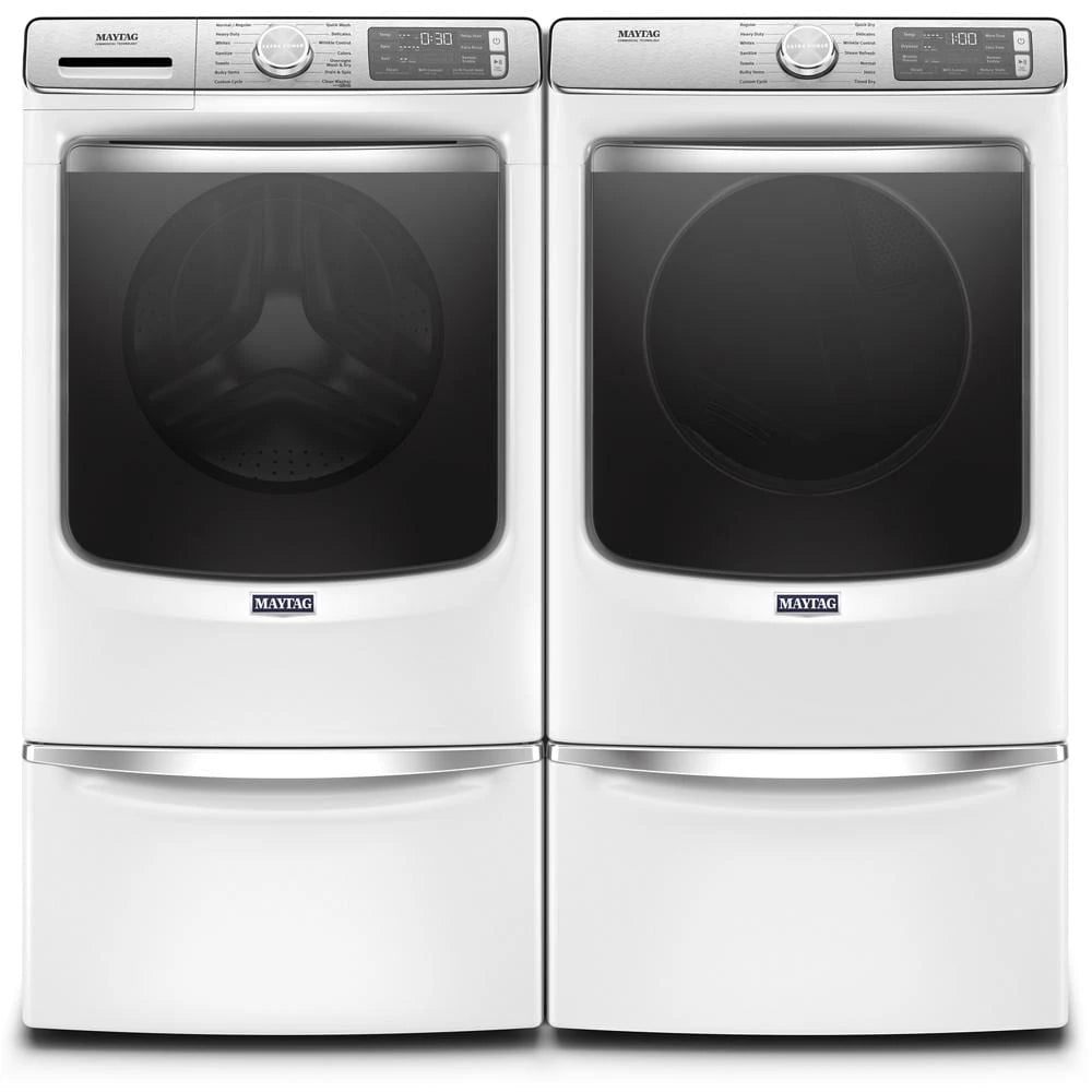 MAYTAG  Smart Front Load Washer with Extra Power and 24-Hr Fresh Hold® option - 5.0 cu. ft. - White (MHW8630HW)