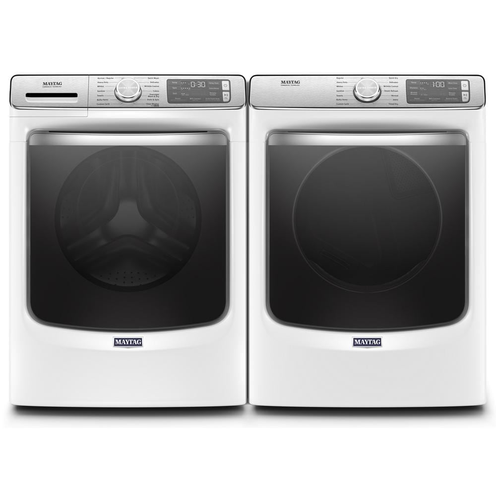 Maytag Smart Front Load Washer with Extra Power and 24-Hr Fresh Hold option - 5.0 cu. ft. - White (MHW8630HW)