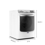 Maytag Smart Front Load Washer with Extra Power and 24-Hr Fresh Hold option - 5.0 cu. ft. - White (MHW8630HW)