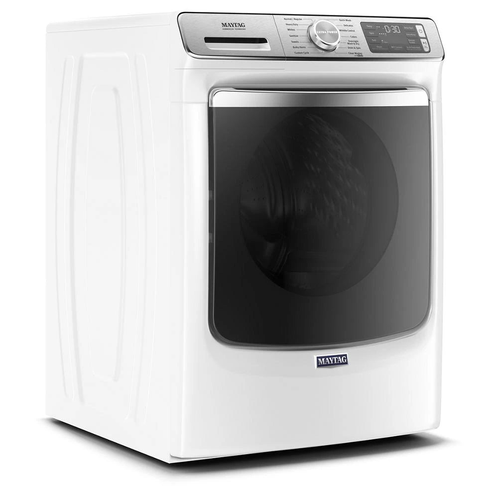 MAYTAG  Smart Front Load Washer with Extra Power and 24-Hr Fresh Hold® option - 5.0 cu. ft. - White (MHW8630HW)