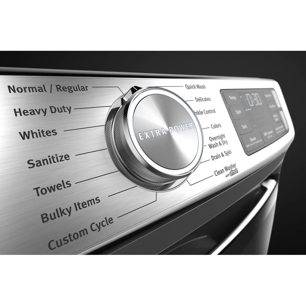 MAYTAG  Smart Front Load Washer with Extra Power and 24-Hr Fresh Hold® option - 5.0 cu. ft. - White (MHW8630HW)