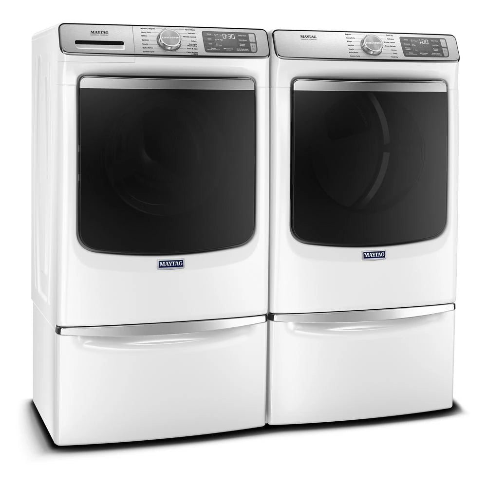 MAYTAG  Smart Front Load Washer with Extra Power and 24-Hr Fresh Hold® option - 5.0 cu. ft. - White (MHW8630HW)