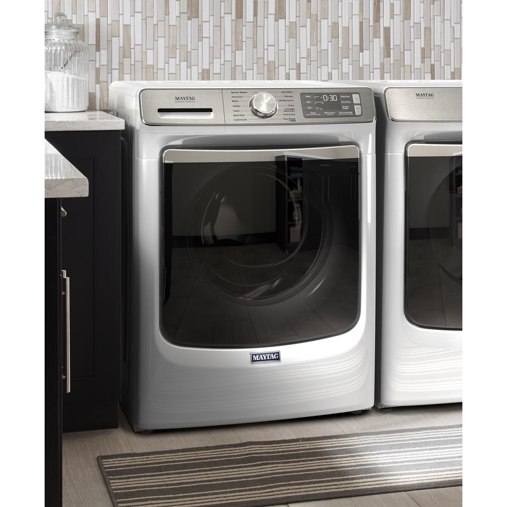 Maytag Smart Front Load Washer with Extra Power and 24-Hr Fresh Hold option - 5.0 cu. ft. - White (MHW8630HW)
