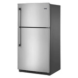 MAYTAG  33-Inch Wide Top Freezer Refrigerator with EvenAir™ Cooling Tower- 21 Cu. Ft. - Fingerprint Resistant Stainless Steel (MRT711SMFZ)