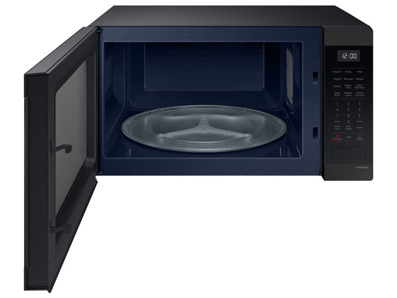 SAMSUNG  Fingerprint Resistant | Ceramic Enamel Interior | 1.9 cu.ft. - Matte Black Stainless Steel (MS19DG8500MTAA)