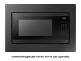 SAMSUNG  Fingerprint Resistant | Ceramic Enamel Interior | 1.9 cu.ft. - Matte Black Stainless Steel (MS19DG8500MTAA)