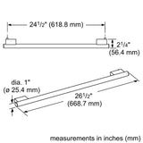 THERMADOR handle kit - Stainless Steel (MS3000IB10)