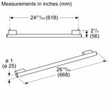 THERMADOR handle kit - Stainless Steel (MS3000IB10)
