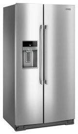 Maytag  36- Inch Wide Counter Depth Side-by-side Refrigerator- 21 Cu. Ft. - Fingerprint Resistant Stainless Steel (MSC21C6MFZ)
