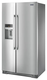 Maytag  36- Inch Wide Counter Depth Side-by-side Refrigerator- 21 Cu. Ft. - Fingerprint Resistant Stainless Steel (MSC21C6MFZ)