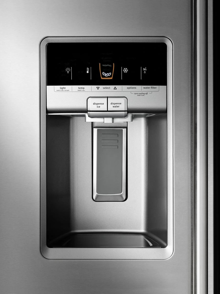 Maytag  36- Inch Wide Counter Depth Side-by-side Refrigerator- 21 Cu. Ft. - Fingerprint Resistant Stainless Steel (MSC21C6MFZ)