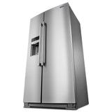 MAYTAG 36- Inch Wide Counter Depth Side-by-Side Refrigerator- 21 Cu. Ft. - Fingerprint Resistant Stainless Steel (MSC21C6MFZ)