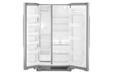 Maytag 36-Inch Wide Side-by-Side Refrigerator - 25 cu. ft. - Fingerprint-Resistant Stainless Finish (MSS25N4MKZ)