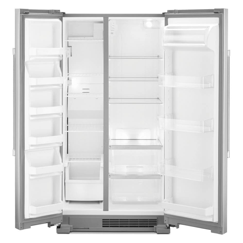 Maytag  36-Inch Wide Side-by-Side Refrigerator - 25 Cu. Ft. - Fingerprint-Resistant Stainless Finish (MSS25N4MKZ)