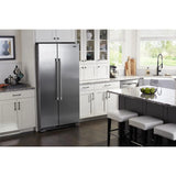 Maytag  36-Inch Wide Side-by-Side Refrigerator - 25 Cu. Ft. - Fingerprint-Resistant Stainless Finish (MSS25N4MKZ)