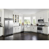 Maytag  36-Inch Wide Side-by-Side Refrigerator - 25 Cu. Ft. - Fingerprint-Resistant Stainless Finish (MSS25N4MKZ)