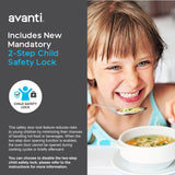 AVANTI  Avanti Countertop Microwave Oven, 0.7 cu. ft. - Black (MT7V1B)