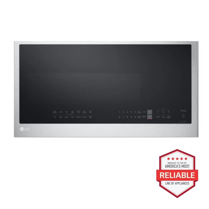 LG  2.0 Cu. Ft. Smart Over-the-range Microwave - Print Proof Stainless Steel (MVEL2033F)