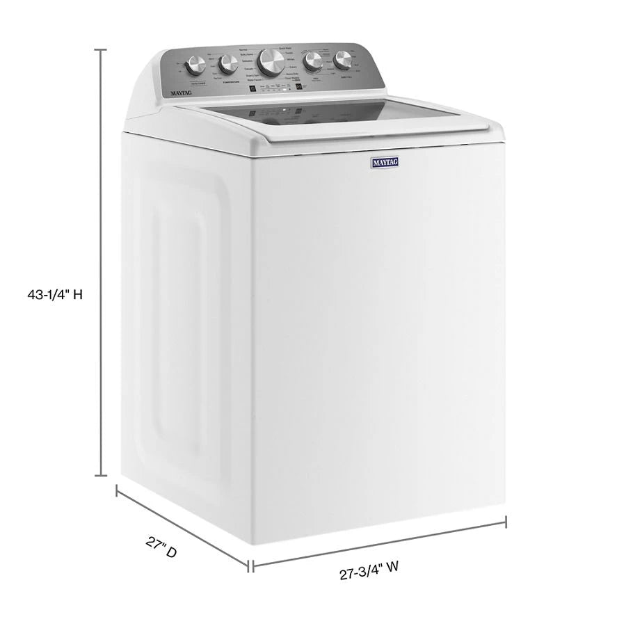 MAYTAG  Top Load Washer with Extra Power - 4.8 cu. ft. - White (MVW5430MW)