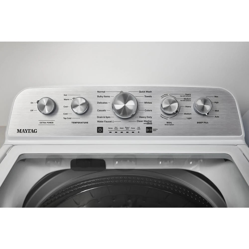 Maytag  Top Load Washer with Extra Power - 4.8 cu. ft. - White (MVW5430MW)