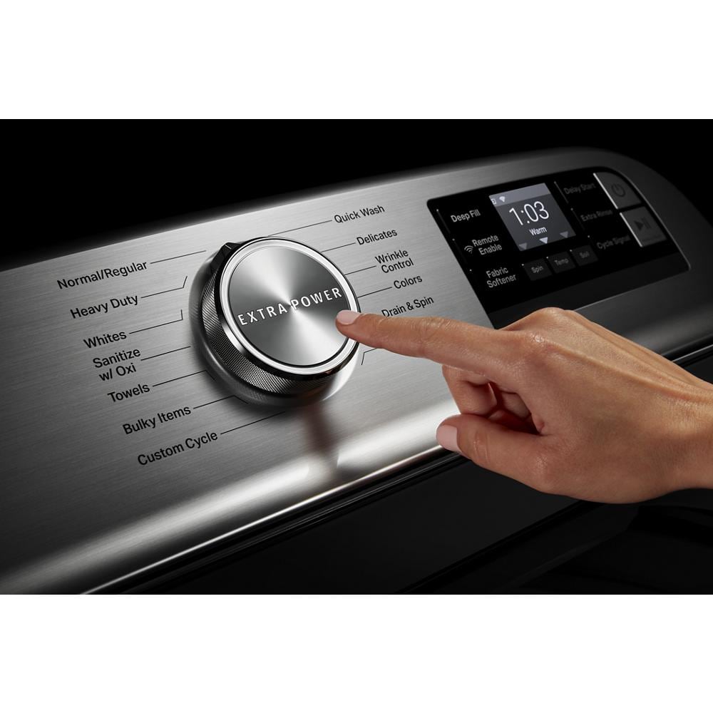 Maytag  Smart Top Load Washer with Extra Power - 5.3 cu. ft. - White (MVW7232HW)