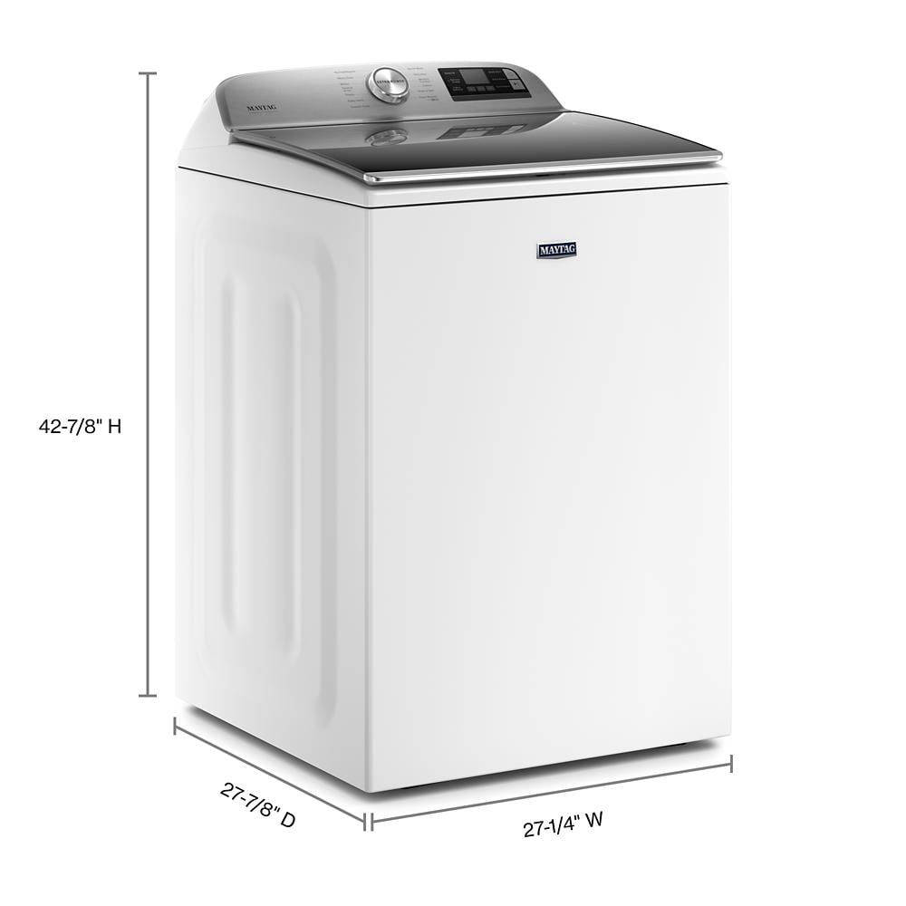 Maytag  Smart Top Load Washer with Extra Power - 5.3 cu. ft. - White (MVW7232HW)