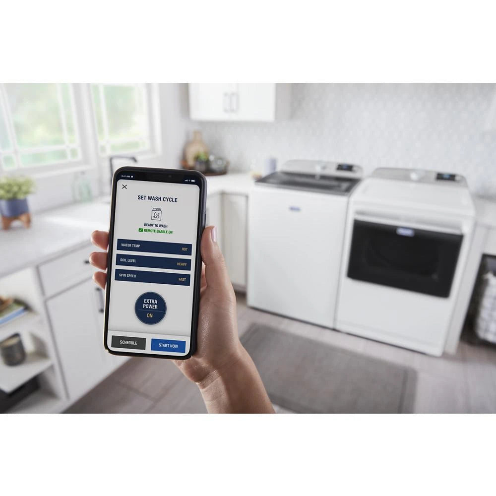 MAYTAG  Smart Top Load Washer with Extra Power - 5.3 cu. ft. - White (MVW7232HW)