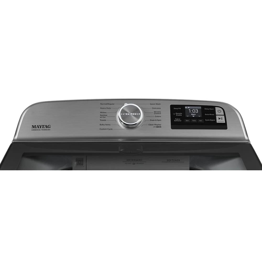 MAYTAG  Smart Top Load Washer with Extra Power - 5.3 cu. ft. - White (MVW7232HW)