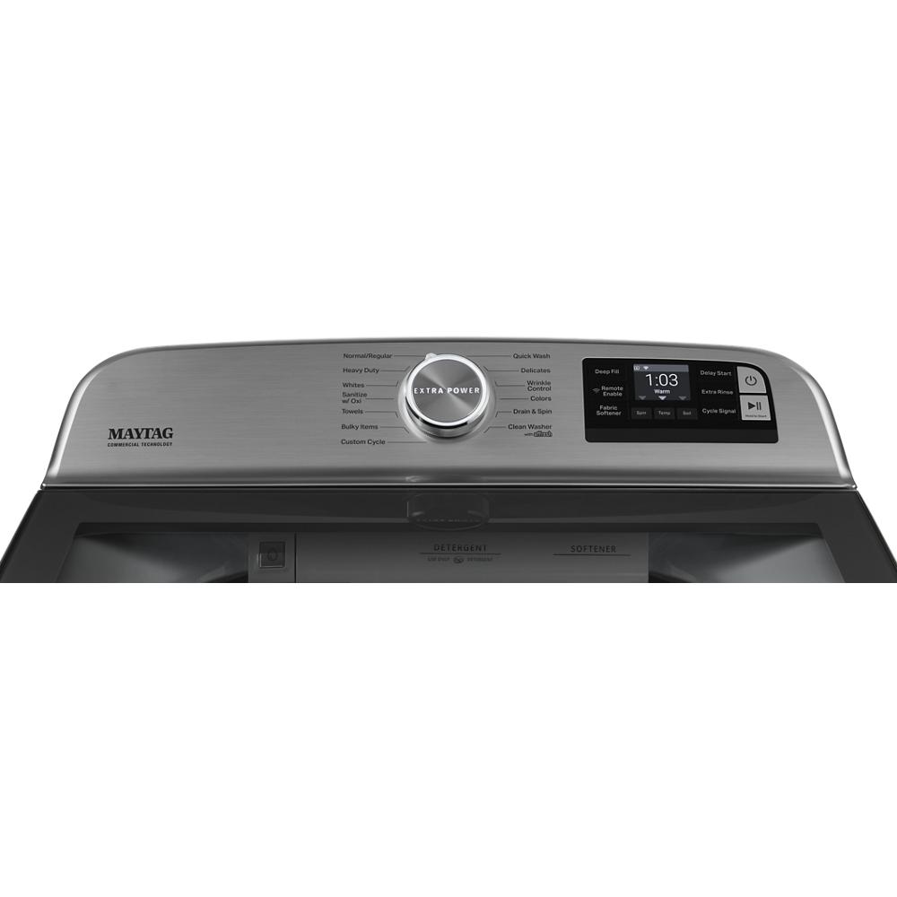 Maytag Smart Top Load Washer with Extra Power - 5.3 cu. ft. - White (MVW7232HW)