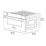 ZLINE  30" 1.2 cu. ft. Built-In Microwave Drawer - Stainless Steel (MWD30)