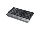 Samsung 36" Smart Gas Cooktop with 22K BTU Dual Power Burner in Stainless Steel - Stainless Steel (NA36N7755TSAA)