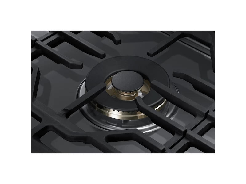 Samsung 36" Smart Gas Cooktop with 22K BTU Dual Power Burner in Stainless Steel - Stainless Steel (NA36N7755TSAA)