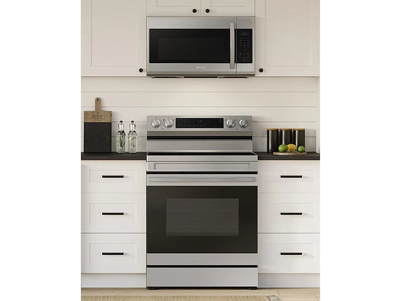 Samsung  6.3 cu. ft. Smart Freestanding Electric Range with No-Preheat Air Fry & Convection in Stainless Steel - Other (NE63A6511SSAA)